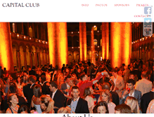Tablet Screenshot of capital-club.com